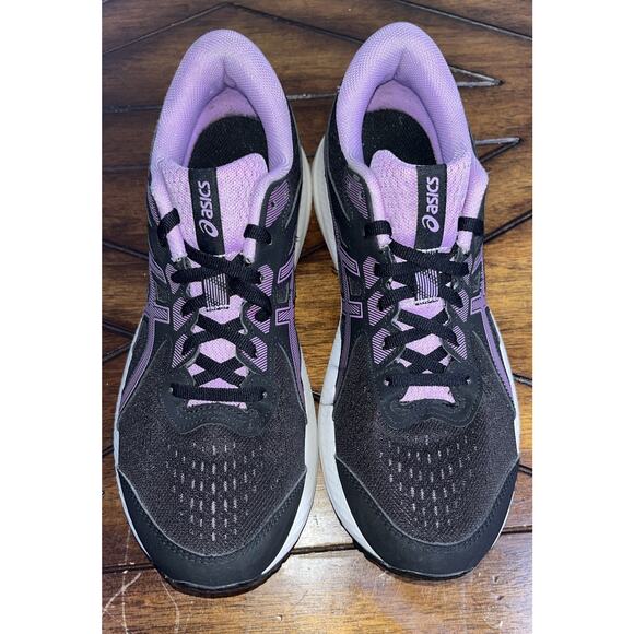 Asics Gel Contend 8 Purple Black Amplifoam Running Shoes 1012B320 Size 11 - Picture 7 of 9